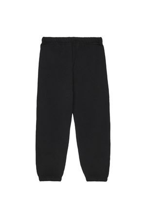 black fabric trousers PALM ANGELS KIDS | PBCH008S26FLE001110